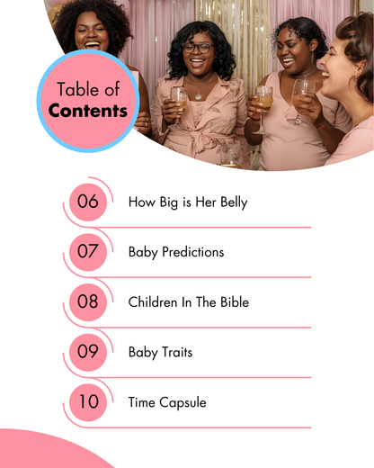 Baby Shower Game Bundle