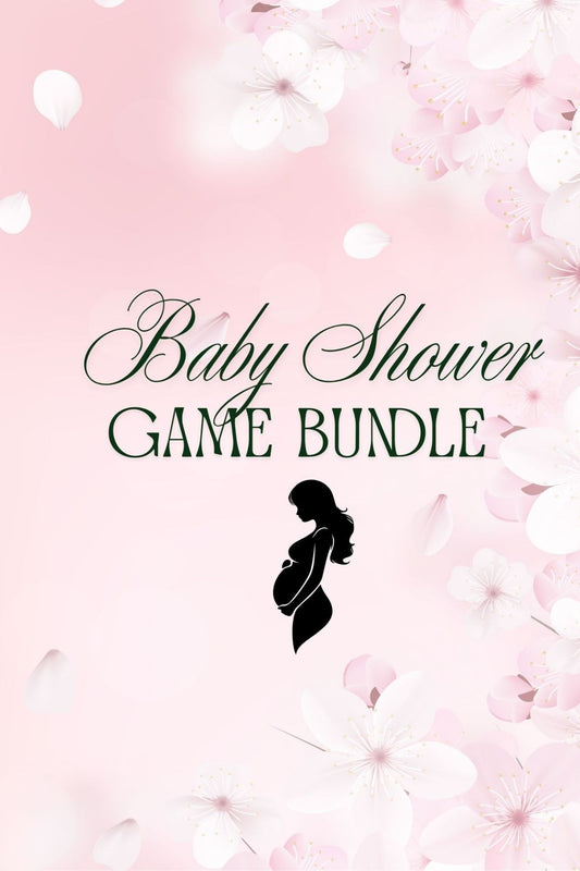 Baby Shower Game Bundle