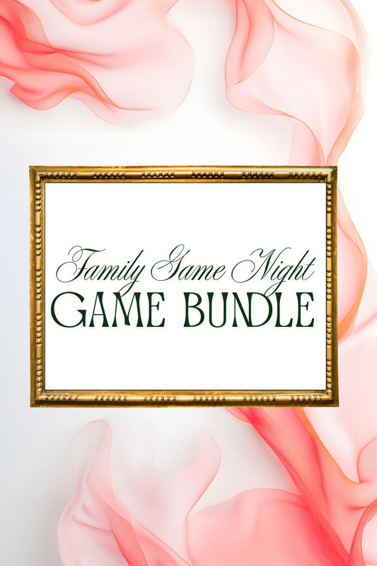 Family Game Night Game Bundle